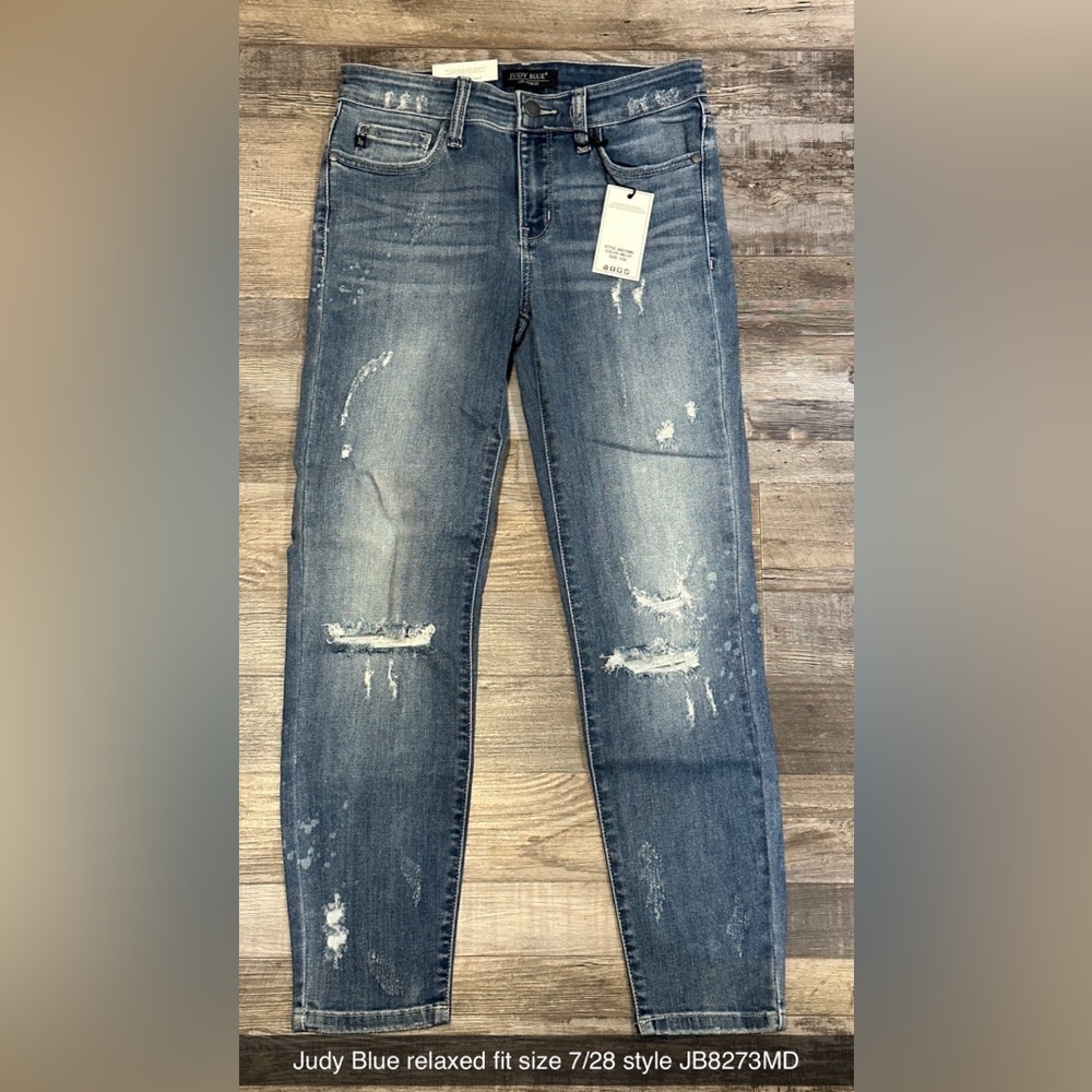Judy Blue relaxed fit size 7/28 style JB8273MD